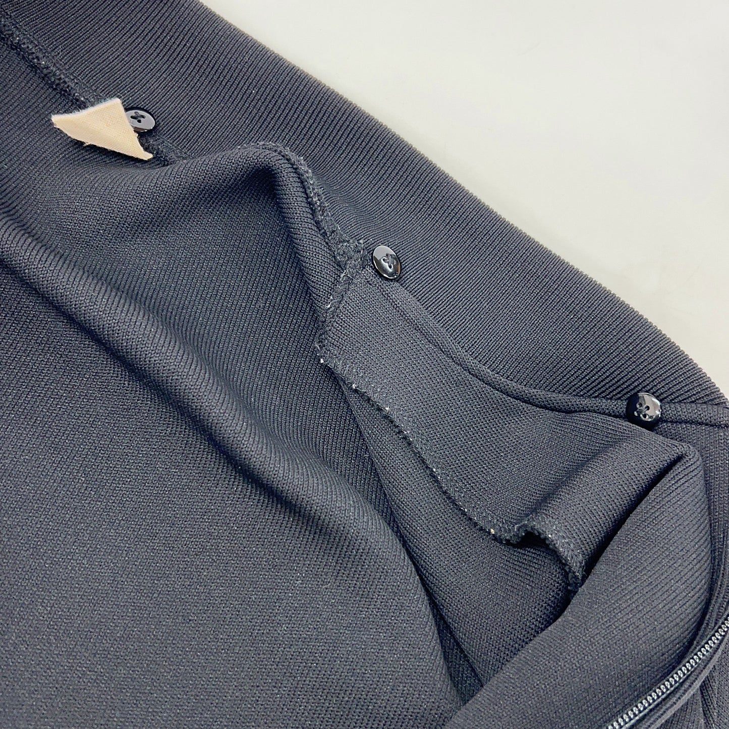 Beta Hooded Zip Knit Jacket Black Size M