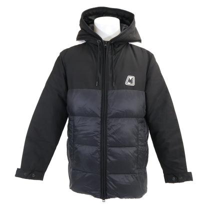 MONCLER Pernon Black Hooded Down Jacket Nylon Size 1