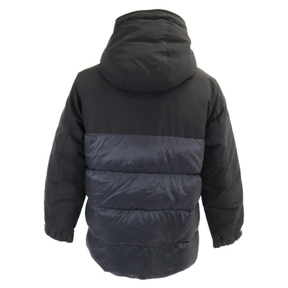 MONCLER Pernon Black Hooded Down Jacket Nylon Size 1