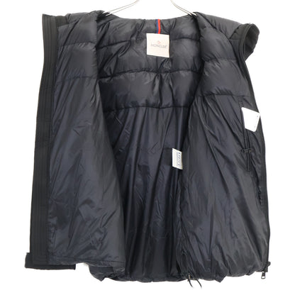 MONCLER Pernon Black Hooded Down Jacket Nylon Size 1