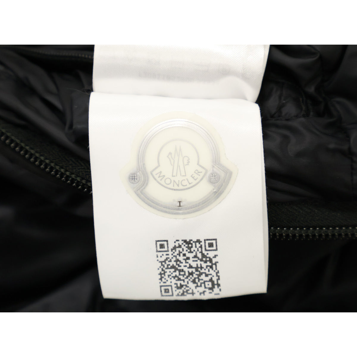 MONCLER Pernon Black Hooded Down Jacket Nylon Size 1