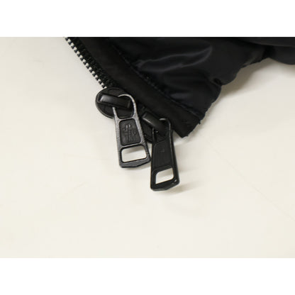 MONCLER Pernon Black Hooded Down Jacket Nylon Size 1