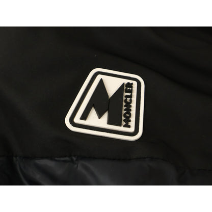 MONCLER Pernon Black Hooded Down Jacket Nylon Size 1