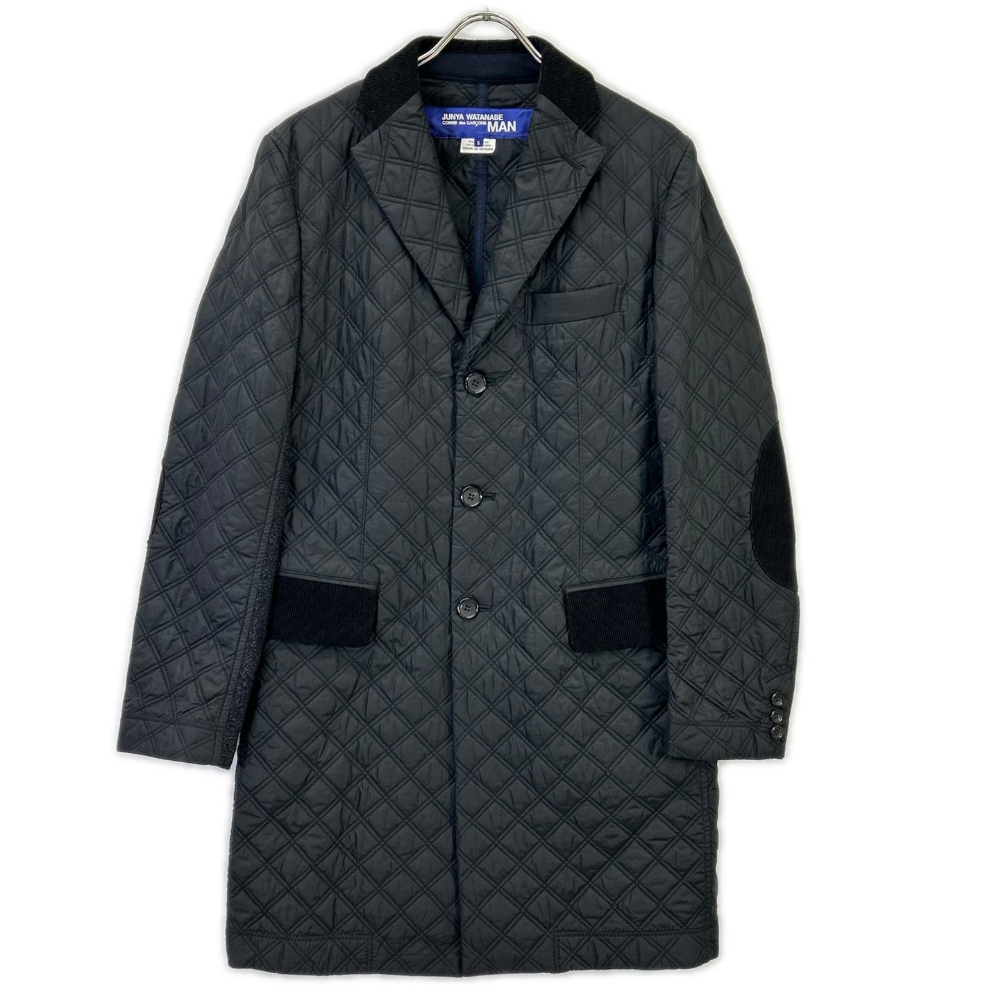 COMMEdesGARCONS JUNYA WATANABE Quilted Coat Black Size S