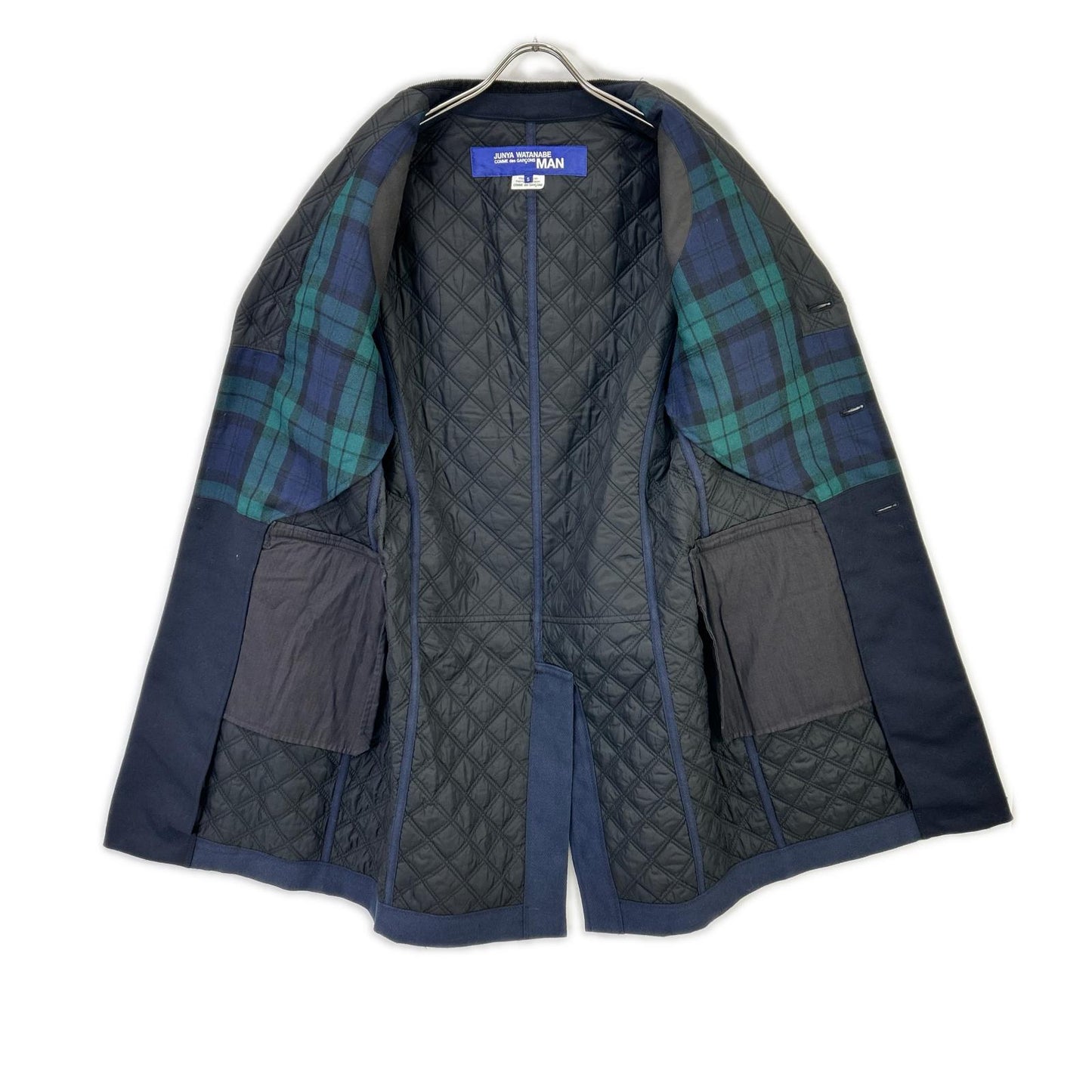 COMMEdesGARCONS JUNYA WATANABE Quilted Coat Black Size S