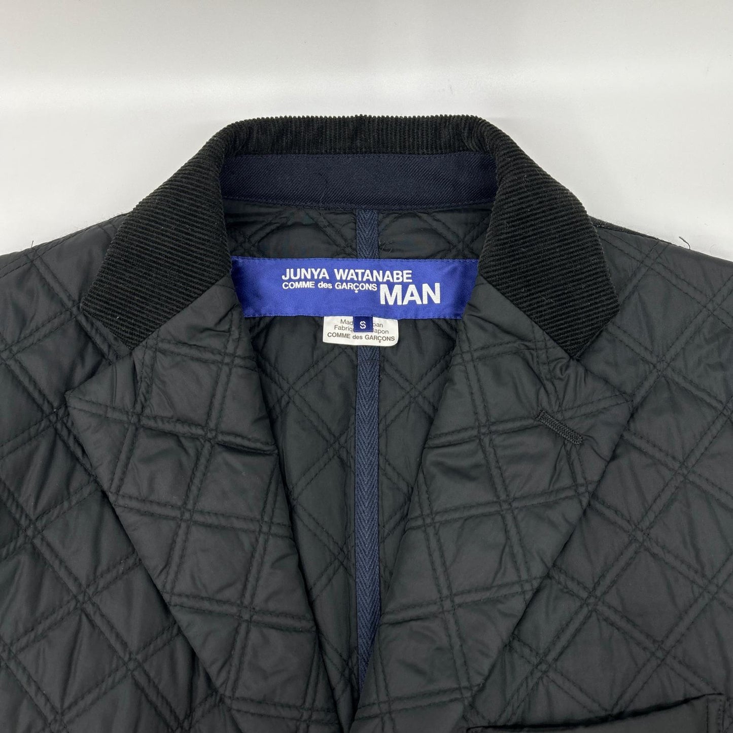 COMMEdesGARCONS JUNYA WATANABE Quilted Coat Black Size S