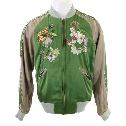 GUCCI 2003 Tom Ford Embroidered Jacket Green Size 46