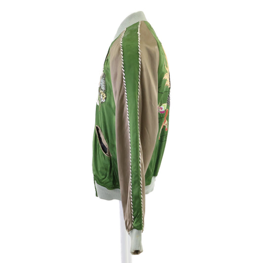 GUCCI 2003 Tom Ford Embroidered Jacket Green Size 46