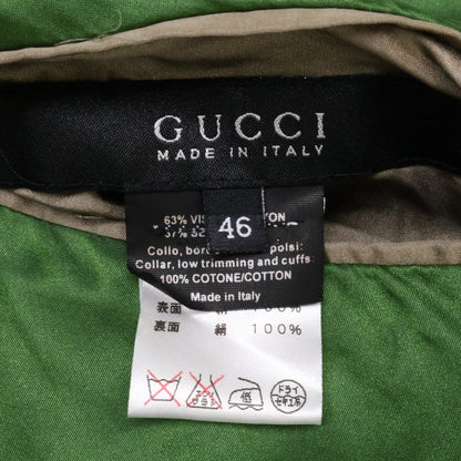 GUCCI 2003 Tom Ford Embroidered Jacket Green Size 46