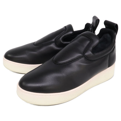CELINE Phoebe Era Pull On Leather Slip-Ons Black Size EU 40