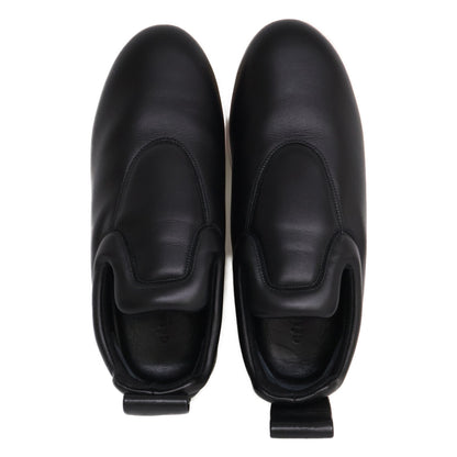 CELINE Phoebe Era Pull On Leather Slip-Ons Black Size EU 40