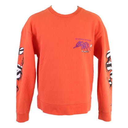 Chrome hearts MATTY BOY PPO SPARK THE Crewneck Orange Size M