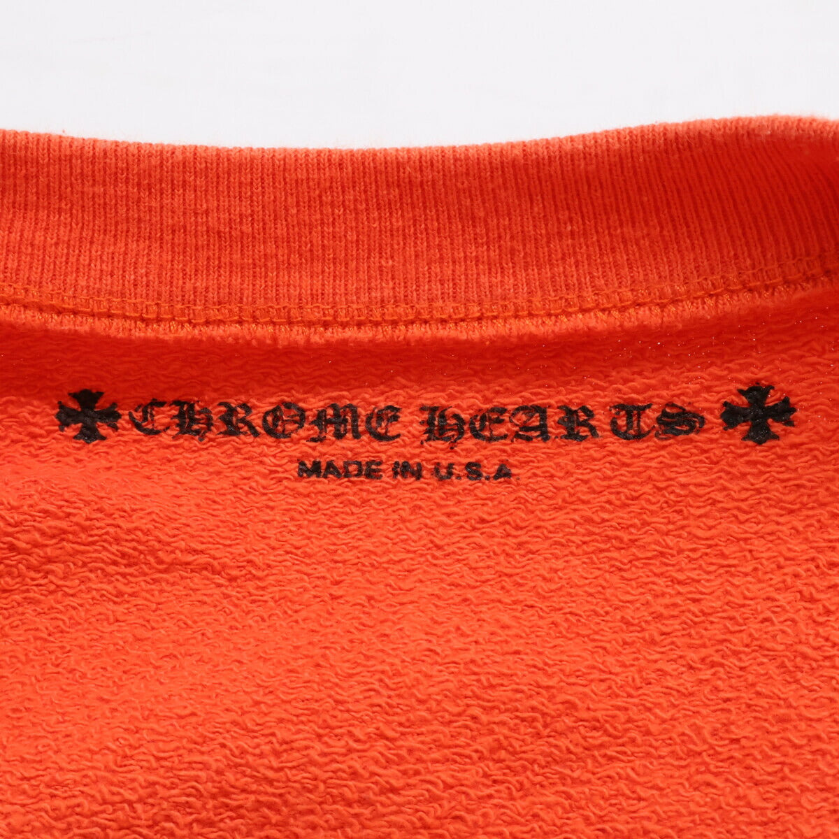 Chrome hearts MATTY BOY PPO SPARK THE Crewneck Orange Size M