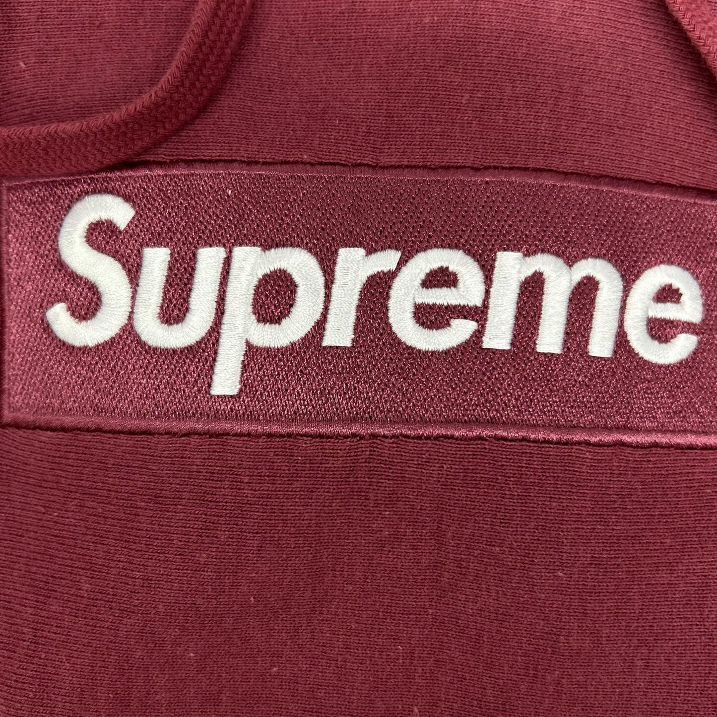 Supreme 21FW Box Logo Hooded Sweatshirt Plum Size S