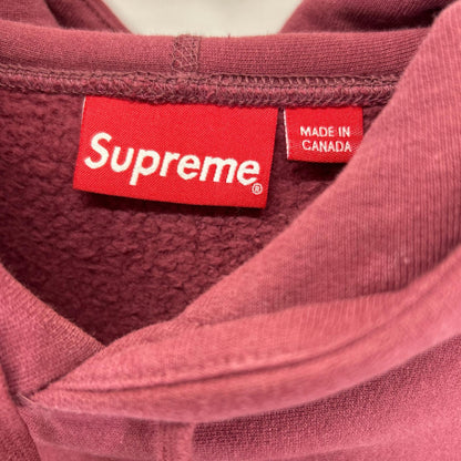 Supreme 21FW Box Logo Hooded Sweatshirt Plum Size S