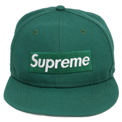 Supreme 22AW Money Box Logo New Era Cap Green Size 7