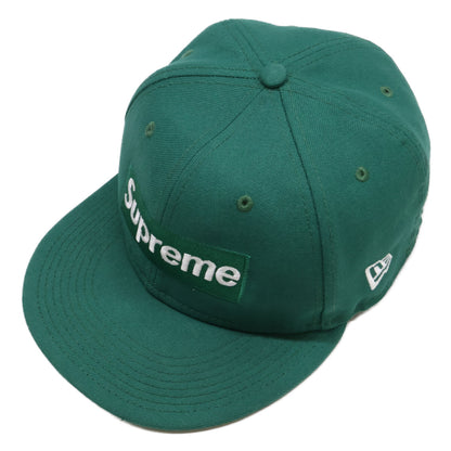 Supreme 22AW Money Box Logo New Era Cap Green Size 7