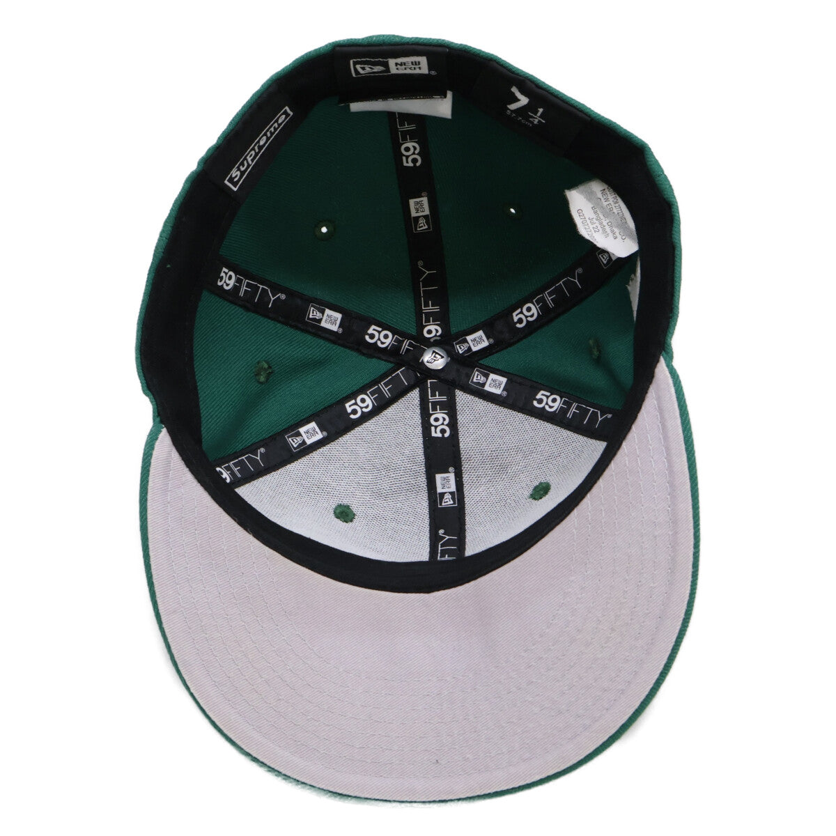 Supreme 22AW Money Box Logo New Era Cap Green Size 7