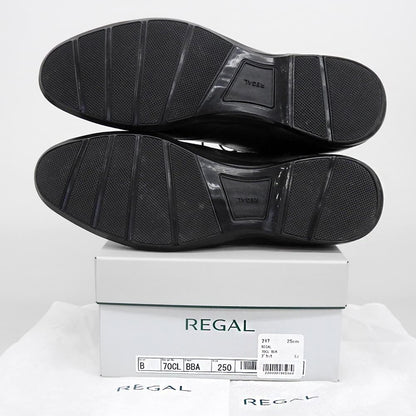 REGAL GORE-TEX Leather Lace-Up Sneakers Black Size 25.0