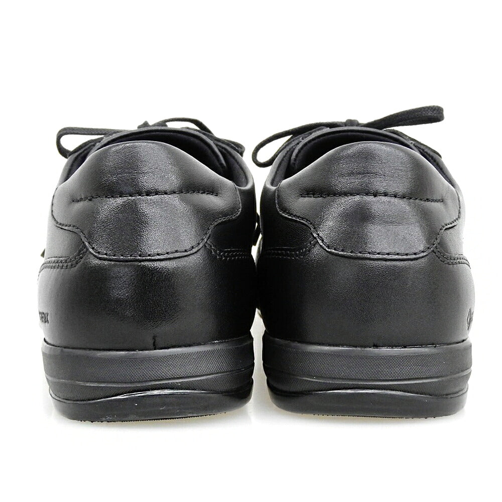 REGAL GORE-TEX Leather Lace-Up Sneakers Black Size 25.0