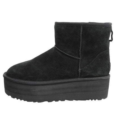 UGG Classic Mini Platform Suede Boots Black Size 9(US)