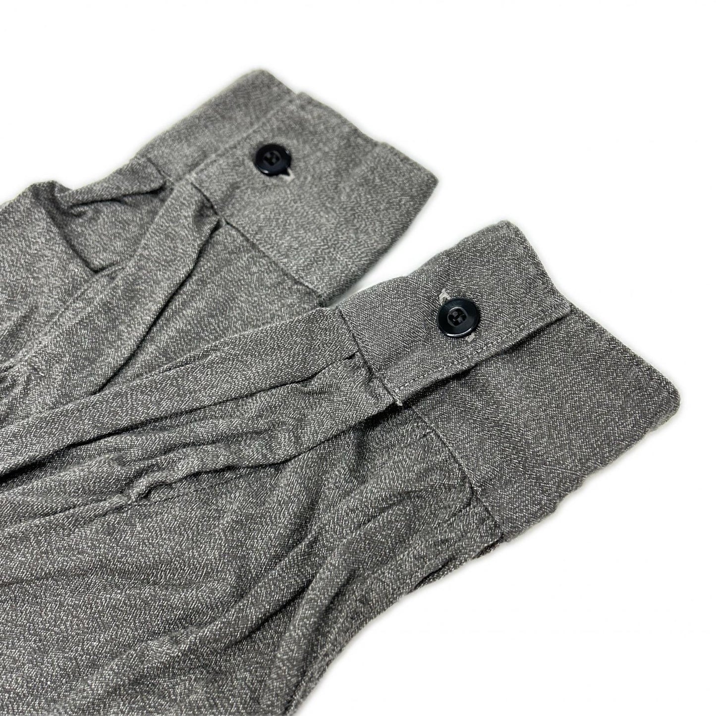 COMOLI 22SS Cotton Twisted Yarn Open Shirt Charcoal Size 2