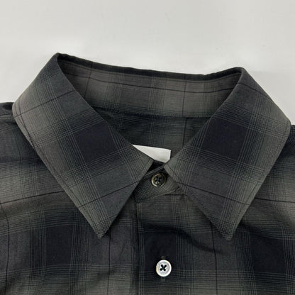 ssstein ST. Ombre Check Oversized Short Sleeve Shirt Size S