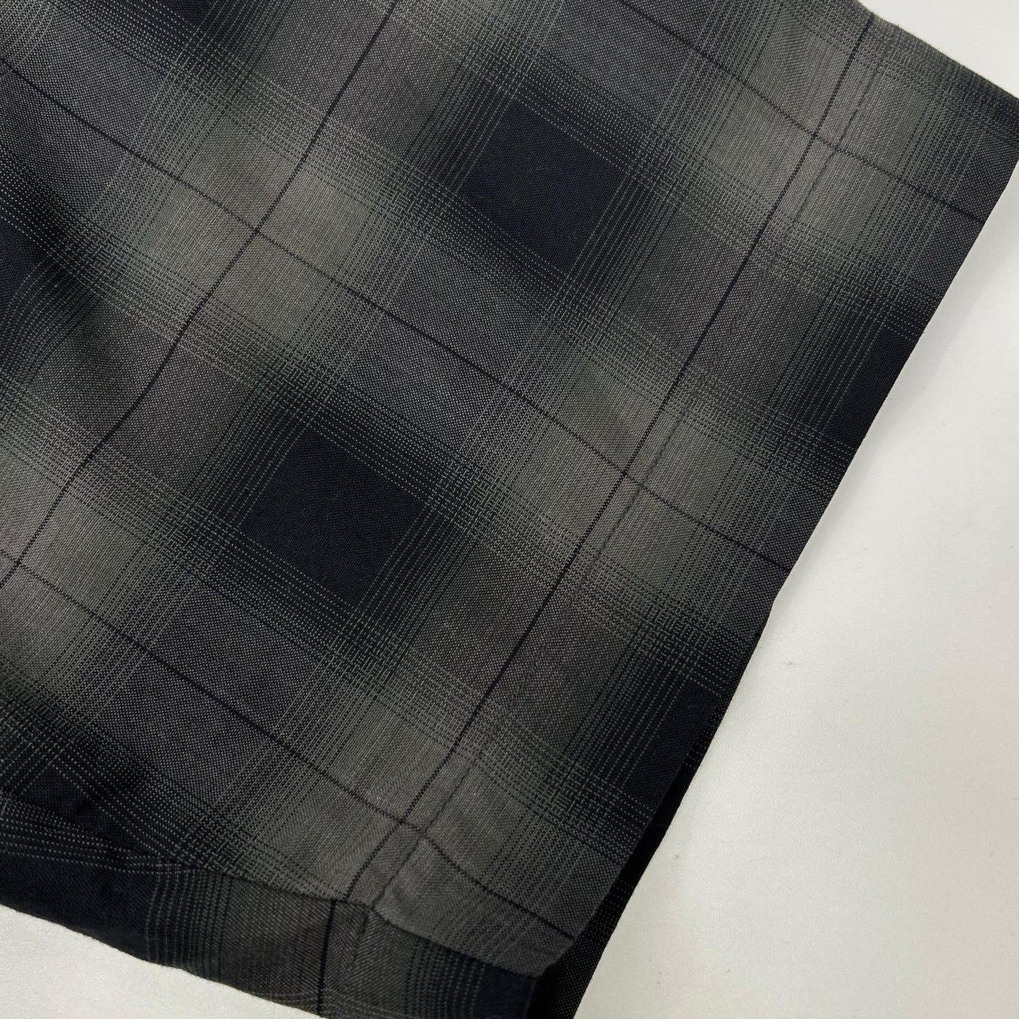 ssstein ST. Ombre Check Oversized Short Sleeve Shirt Size S