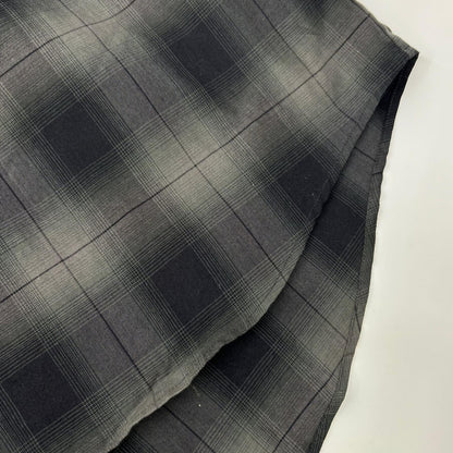 ssstein ST. Ombre Check Oversized Short Sleeve Shirt Size S