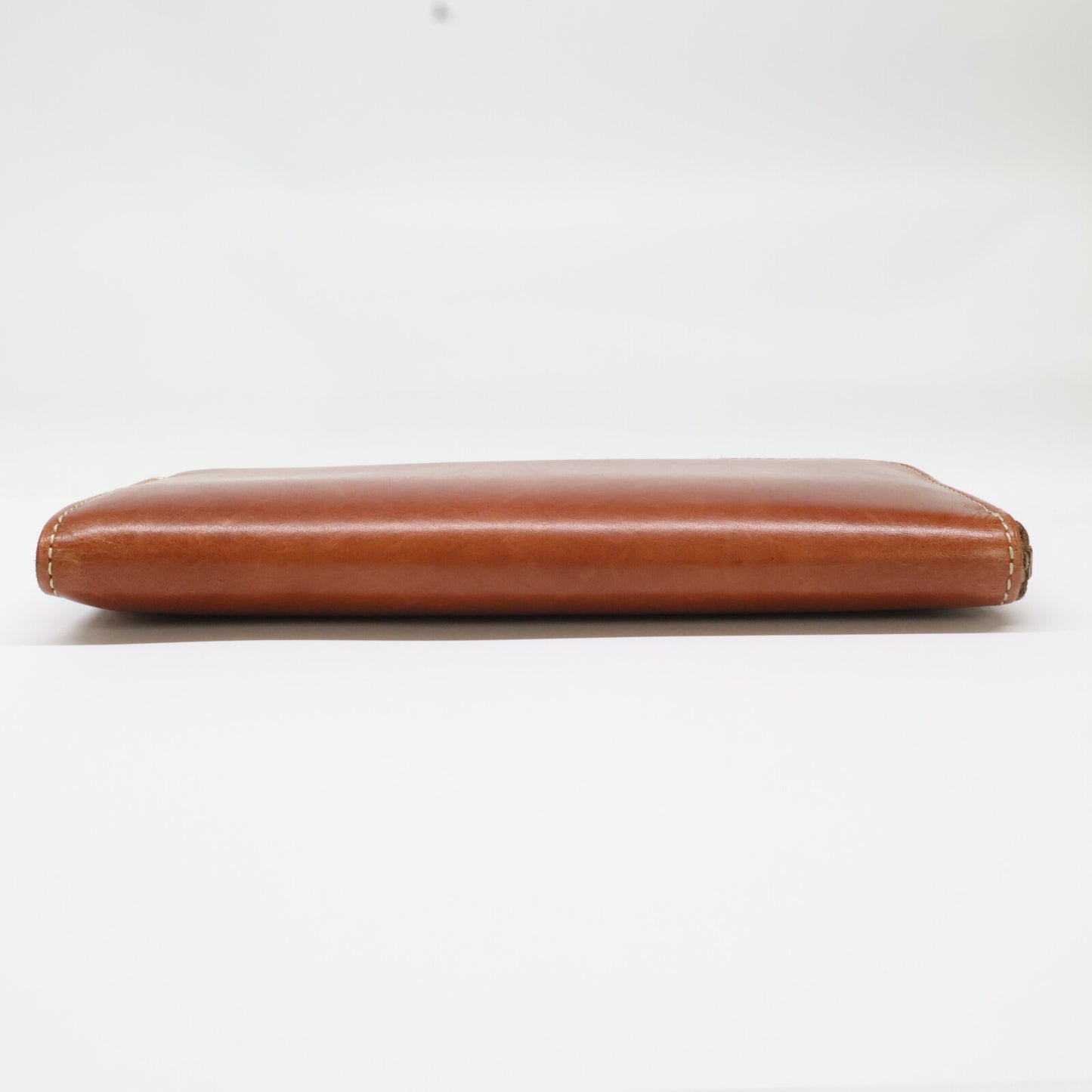 Tsuchiya Kaban L-Zip Long Leather Wallet Brown Size ONE SIZE