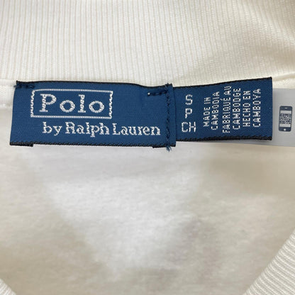 POLObyRalphLauren Nautical Logo Sweatshirt White Size S