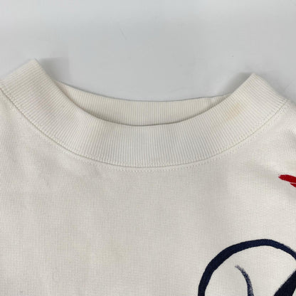POLObyRalphLauren Nautical Logo Sweatshirt White Size S