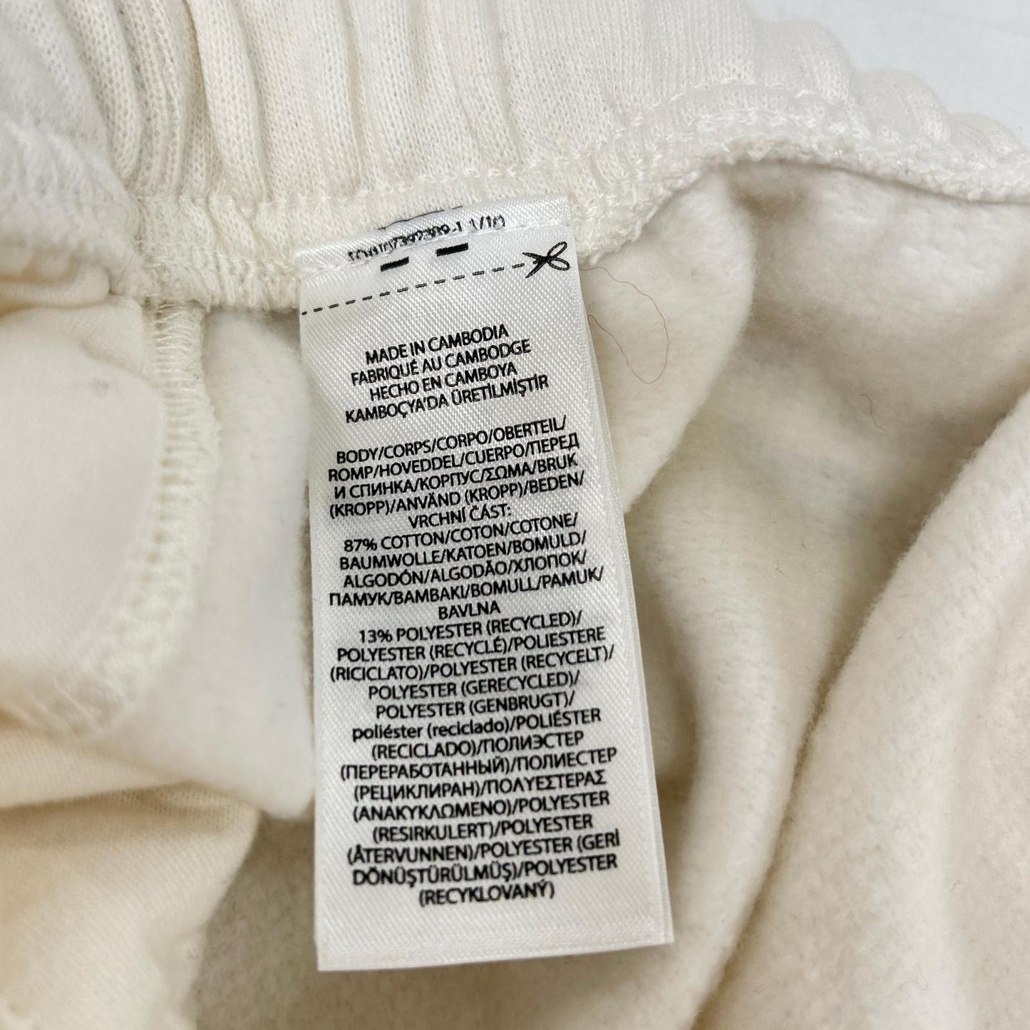 POLObyRalphLauren Nautical Logo Sweatpants White Size S