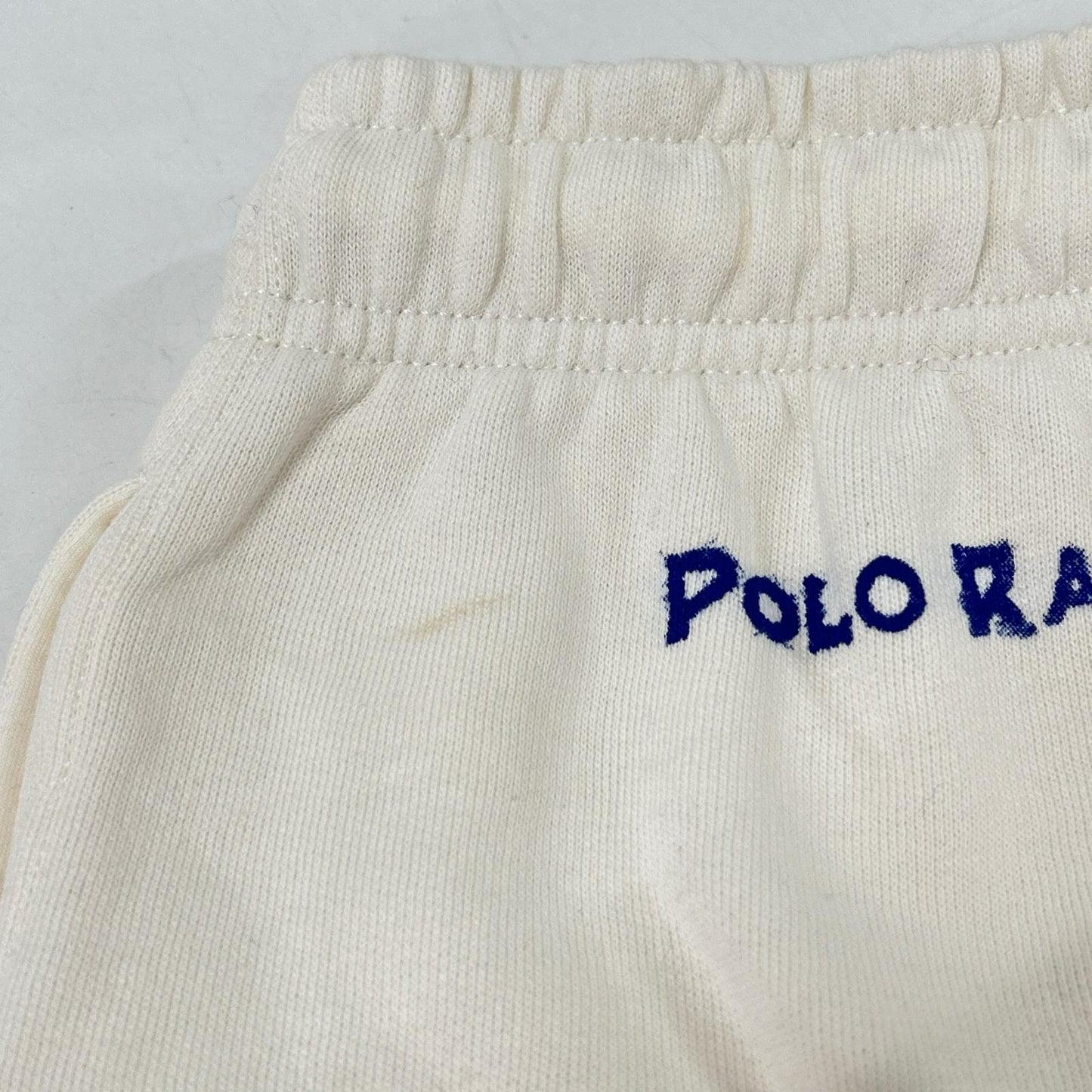POLObyRalphLauren Nautical Logo Sweatpants White Size S