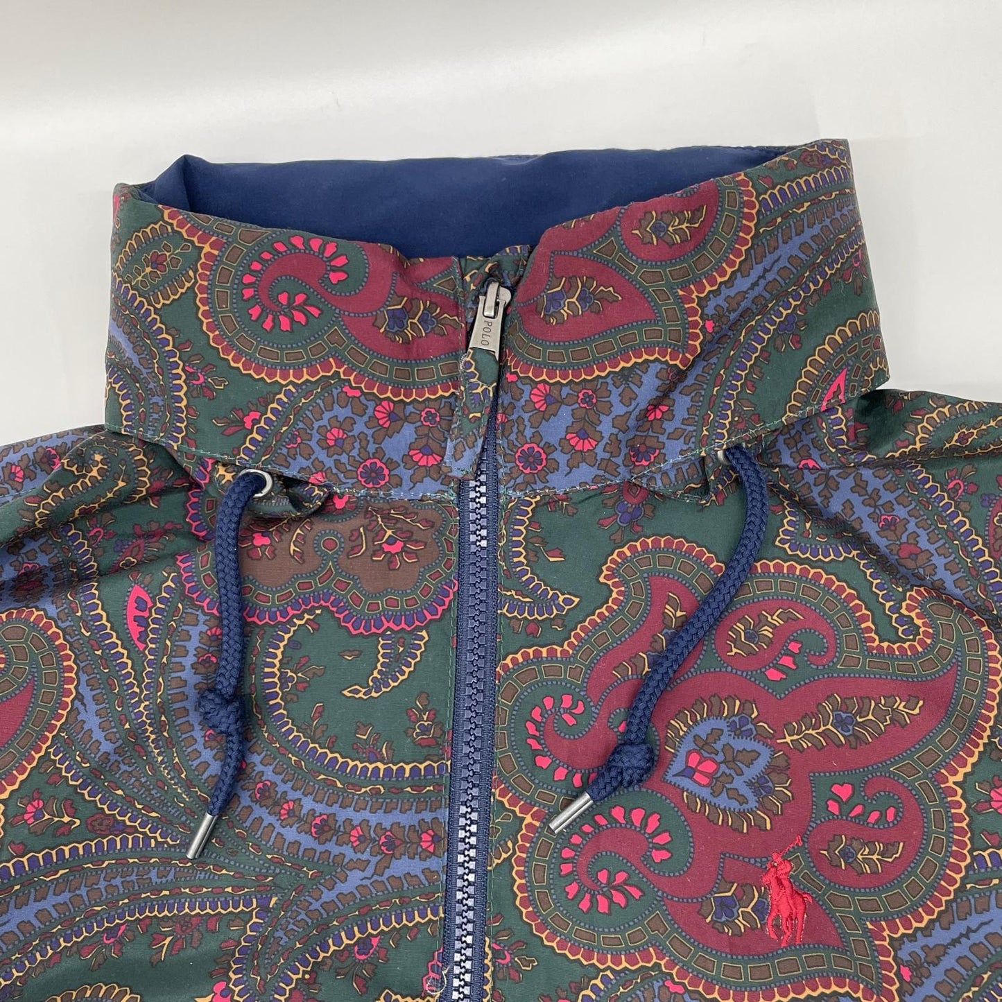 POLObyRalphLauren Paisley Packable Jacket Multi Size M
