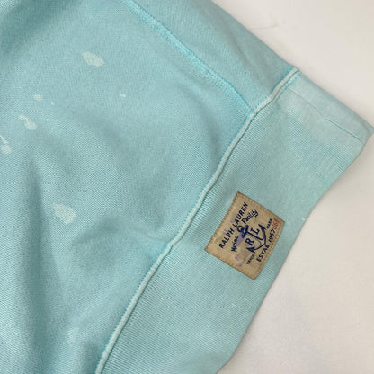POLObyRalphLauren Paint Distressed Sweatshirt Blue Size S