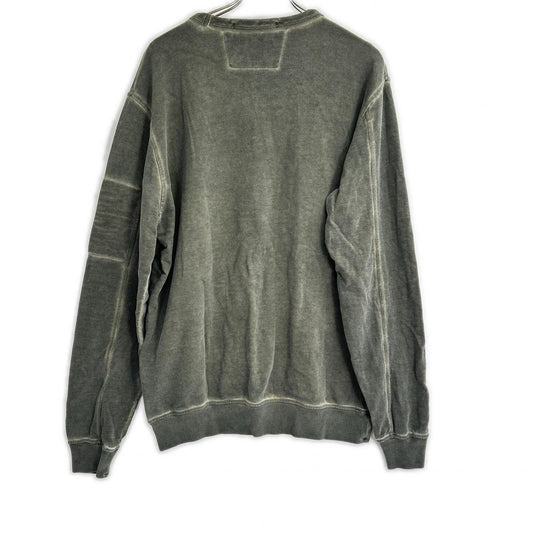 C.P.COMPANY ICE Lens Crewneck Cotton Sweatshirt Gray Size XL