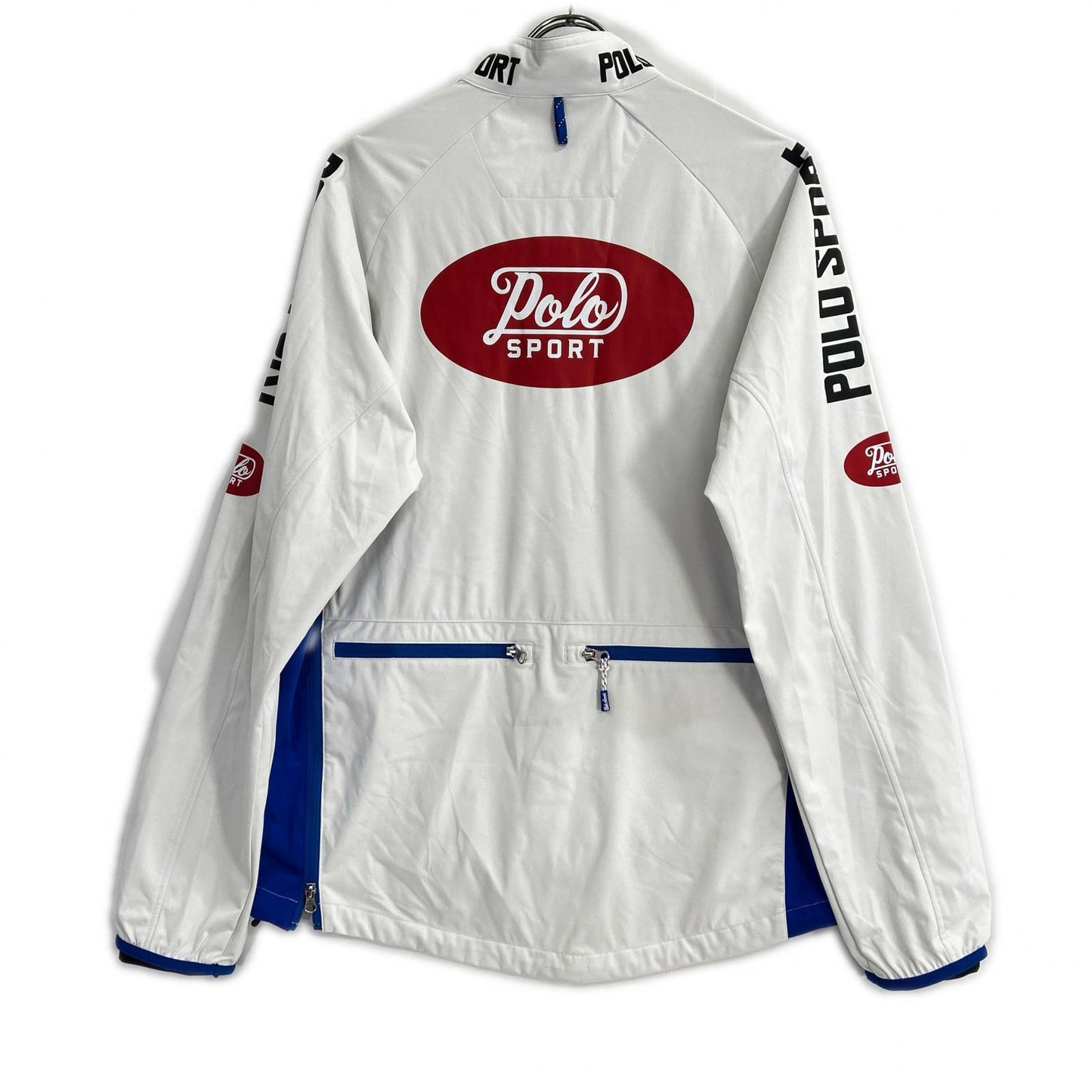 POLO SPORT Cycle Jersey Rainwear Jacket White Size M
