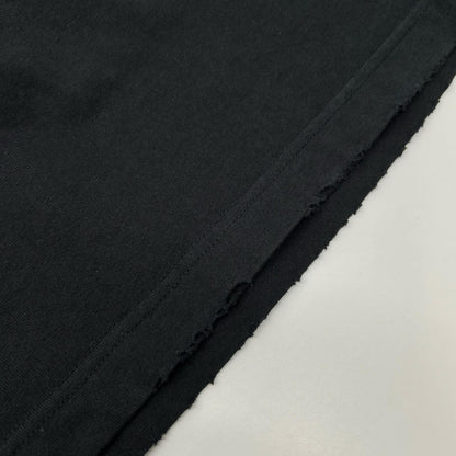 BALENCIAGA 21SS Logo Embroidery UNITY T-Shirt Black Size 3