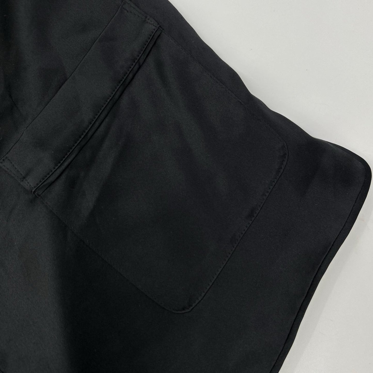 ALEXANDER WANG Silk Charmeuse Embroidered Shirt Size XS