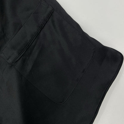 ALEXANDER WANG Silk Charmeuse Embroidered Shirt Size XS
