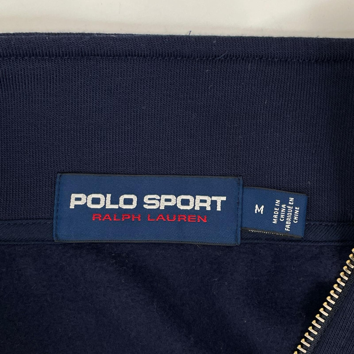 PoloSportRalphLauren Navy Sweatshirt Polyester Size M