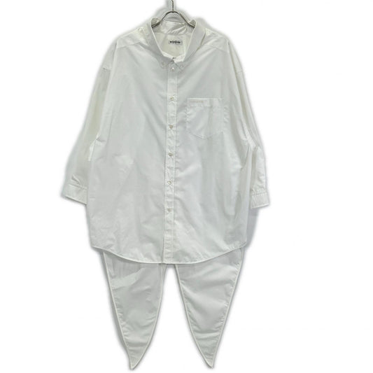 BALENCIAGA 21 Oversized Polyester Shirt Size L