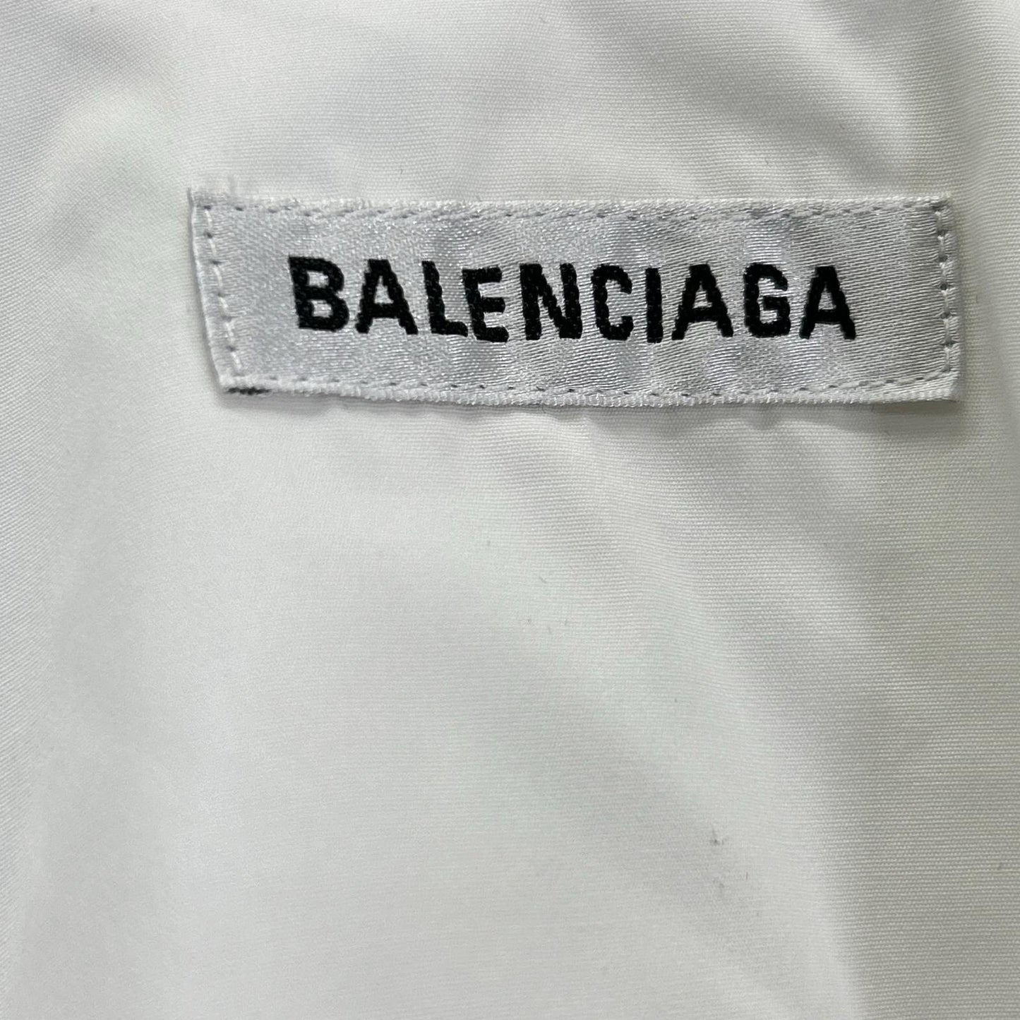 BALENCIAGA 21 Oversized Polyester Shirt Size L