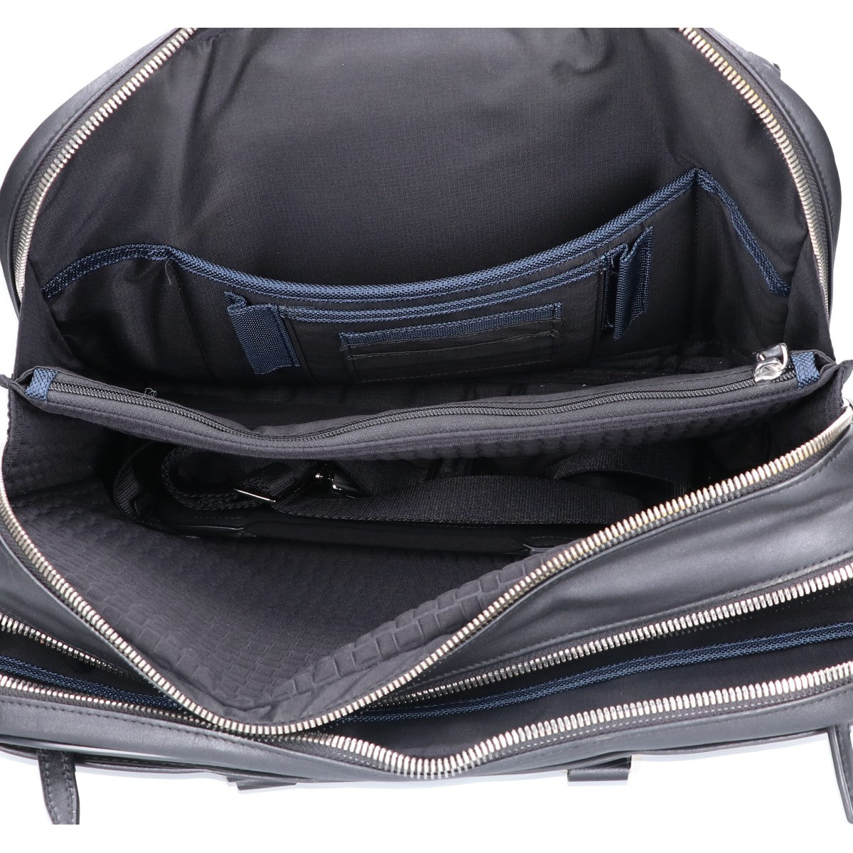 TUMI JARVIS Deluxe Laptop Leather Bag ONE SIZE Size ONE SIZE
