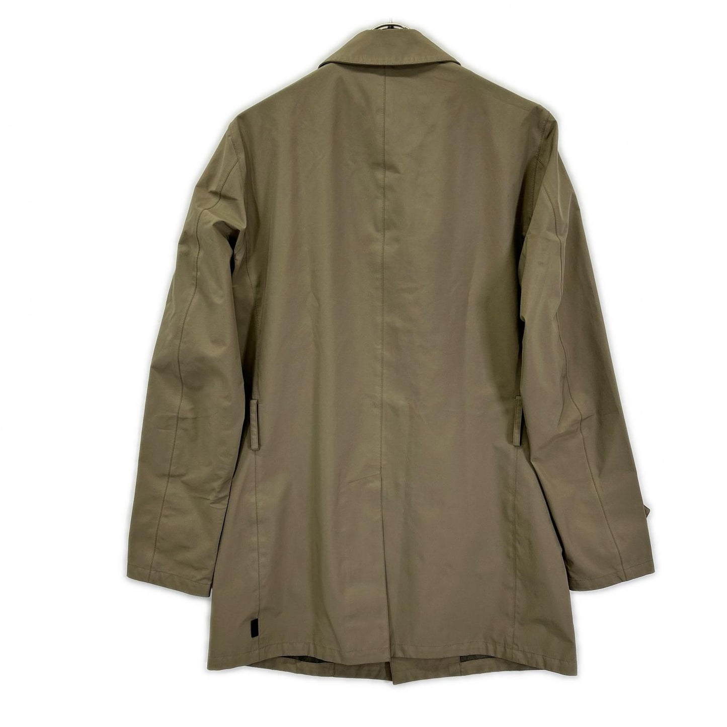HERNO Beige GORE-TEX Laminar Mac Coat Size 46