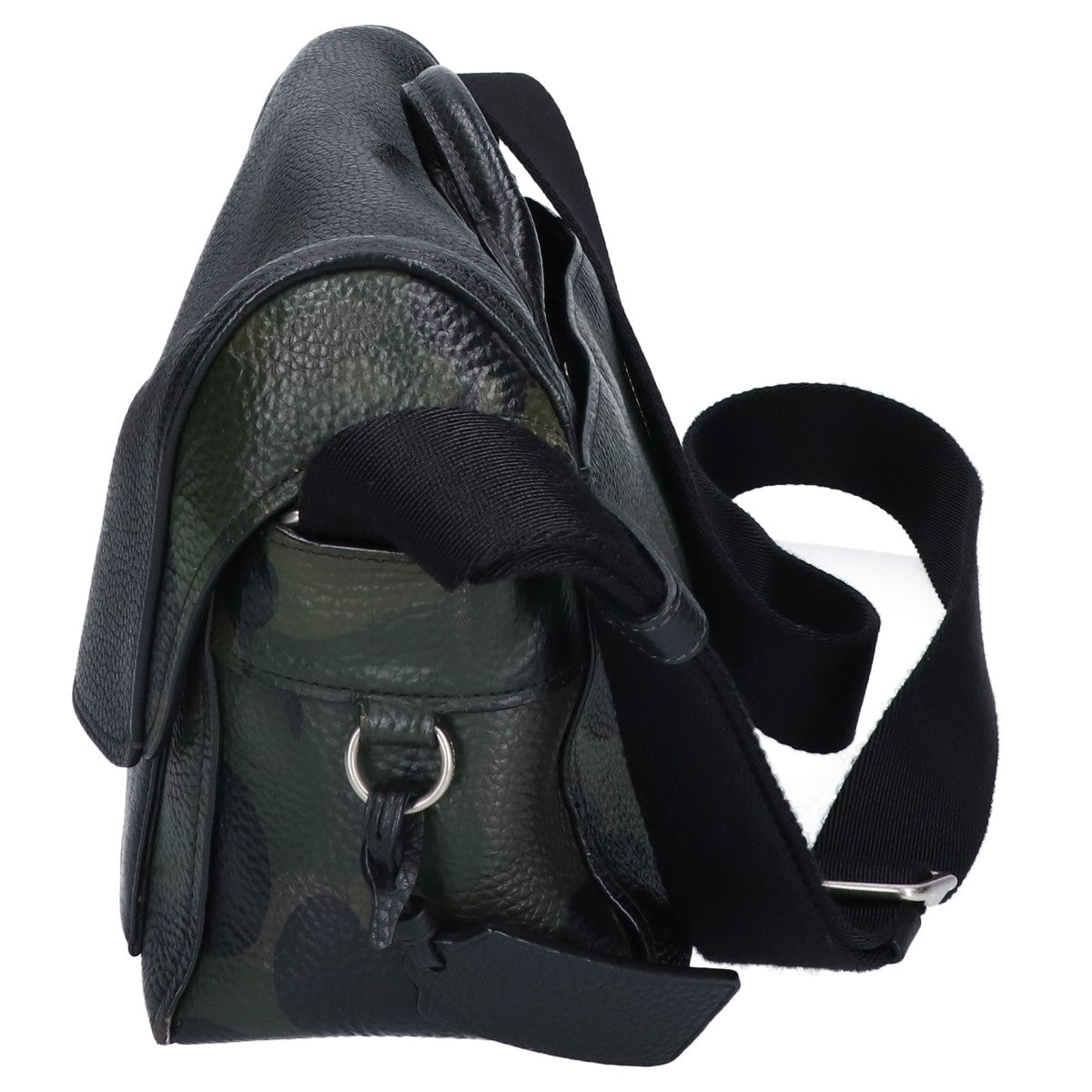 COACH Camo Leather Wildbeast Shoulder ONE SIZE Shoulder Bag Size ONE SIZE