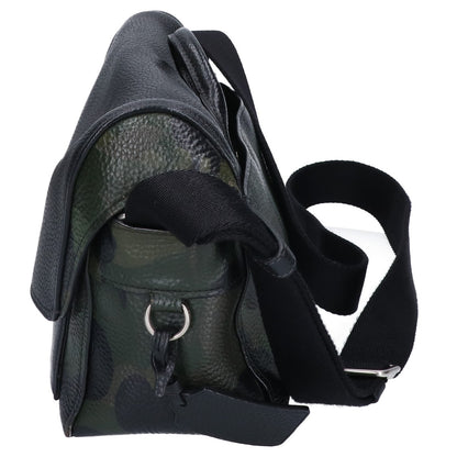 COACH Camo Leather Wildbeast Shoulder ONE SIZE Shoulder Bag Size ONE SIZE