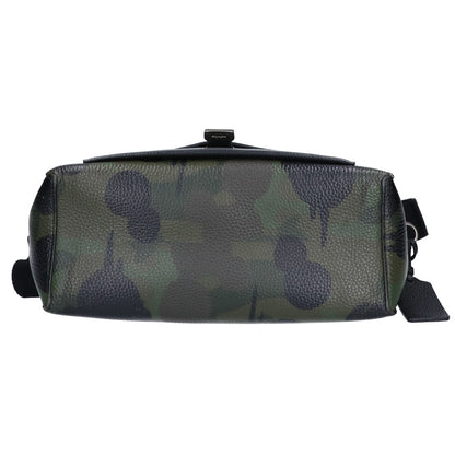 COACH Camo Leather Wildbeast Shoulder ONE SIZE Shoulder Bag Size ONE SIZE