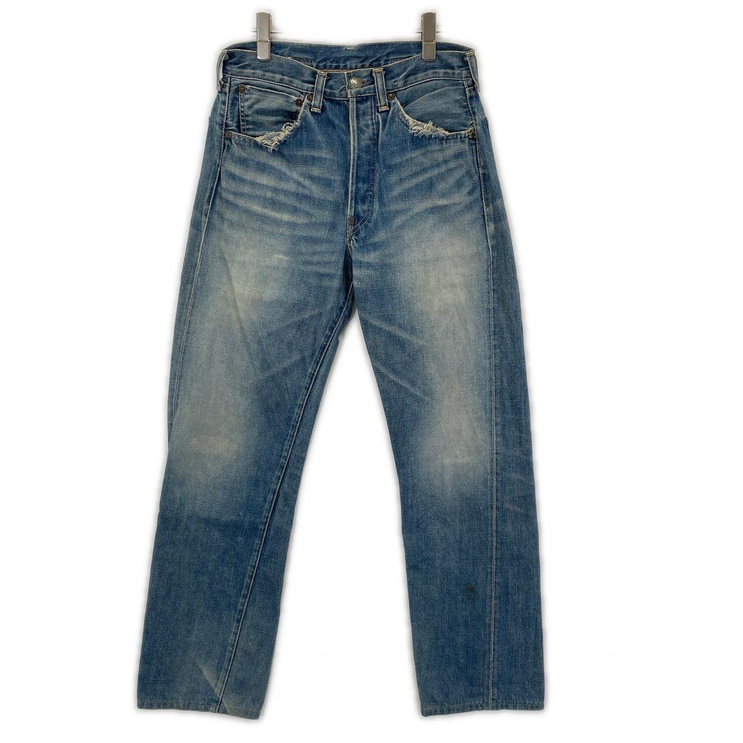 LEVI'S 37501 1937 Reissue Cinch Back Indigo Jeans Size 32